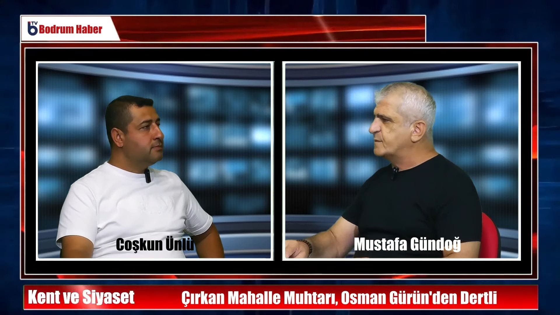 Bodrum, Çırkan Mahalle Muhtarı Coşkun Ünlü İsyan Etti.