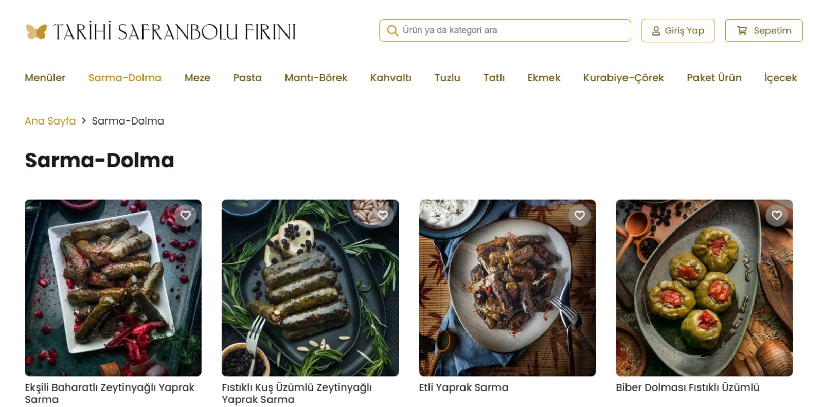 Yaprak Sarma Satın Al: Geleneksel Lezzeti Sofrana Taşı