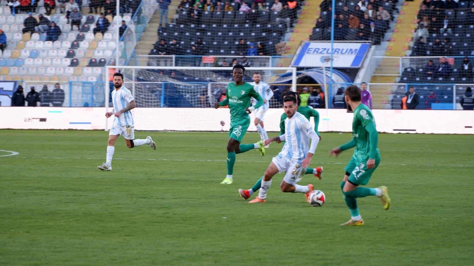 Sipay Bodrum FK Erzurumspor Deplasmanından 2-2 İle 1 Puan Çıkardı