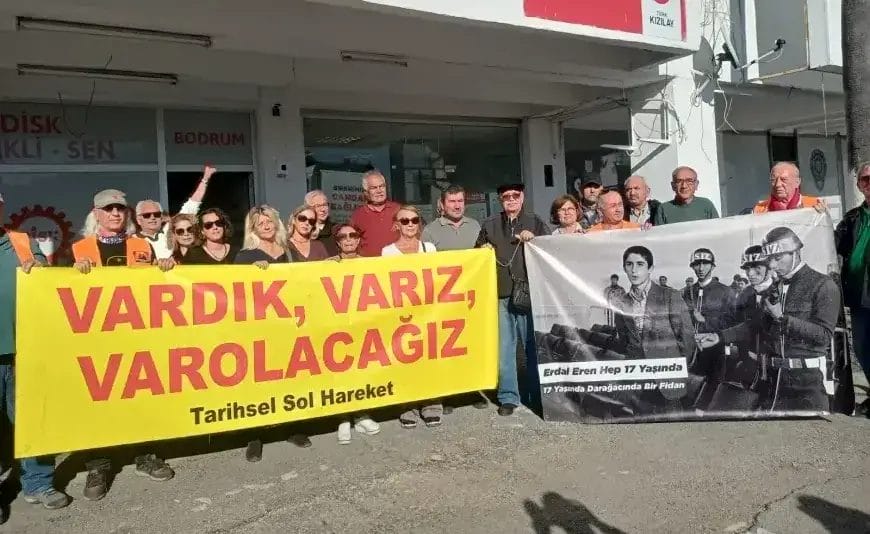 Bodrum’da Erdal Eren İçin Anma